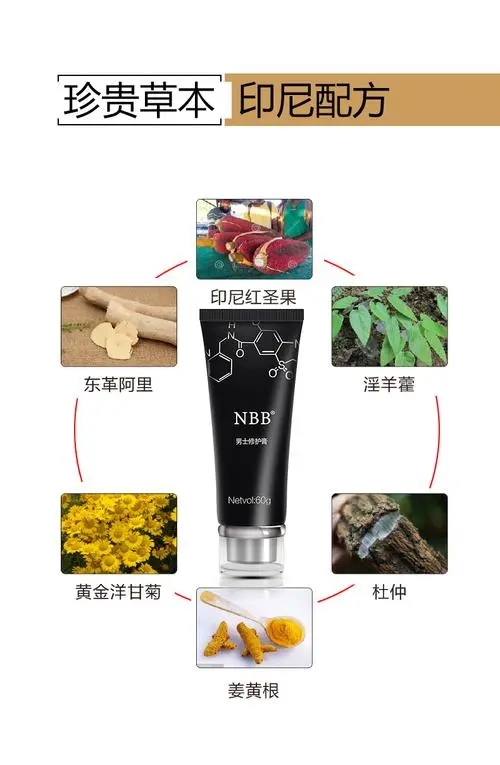 NBB外用延时膏的三大功效与作用，延长时间/提高质量/改善勃