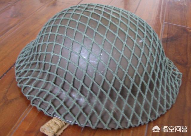 二战时期钢盔上的渔网有什么作用