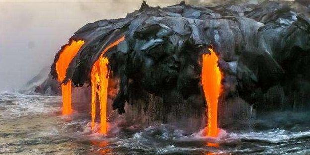 海底火山为什么不会被海水扑灭，形成一个海底火山